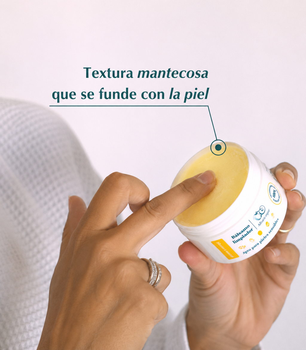 Bálsamo limpiador facial de albaricoque