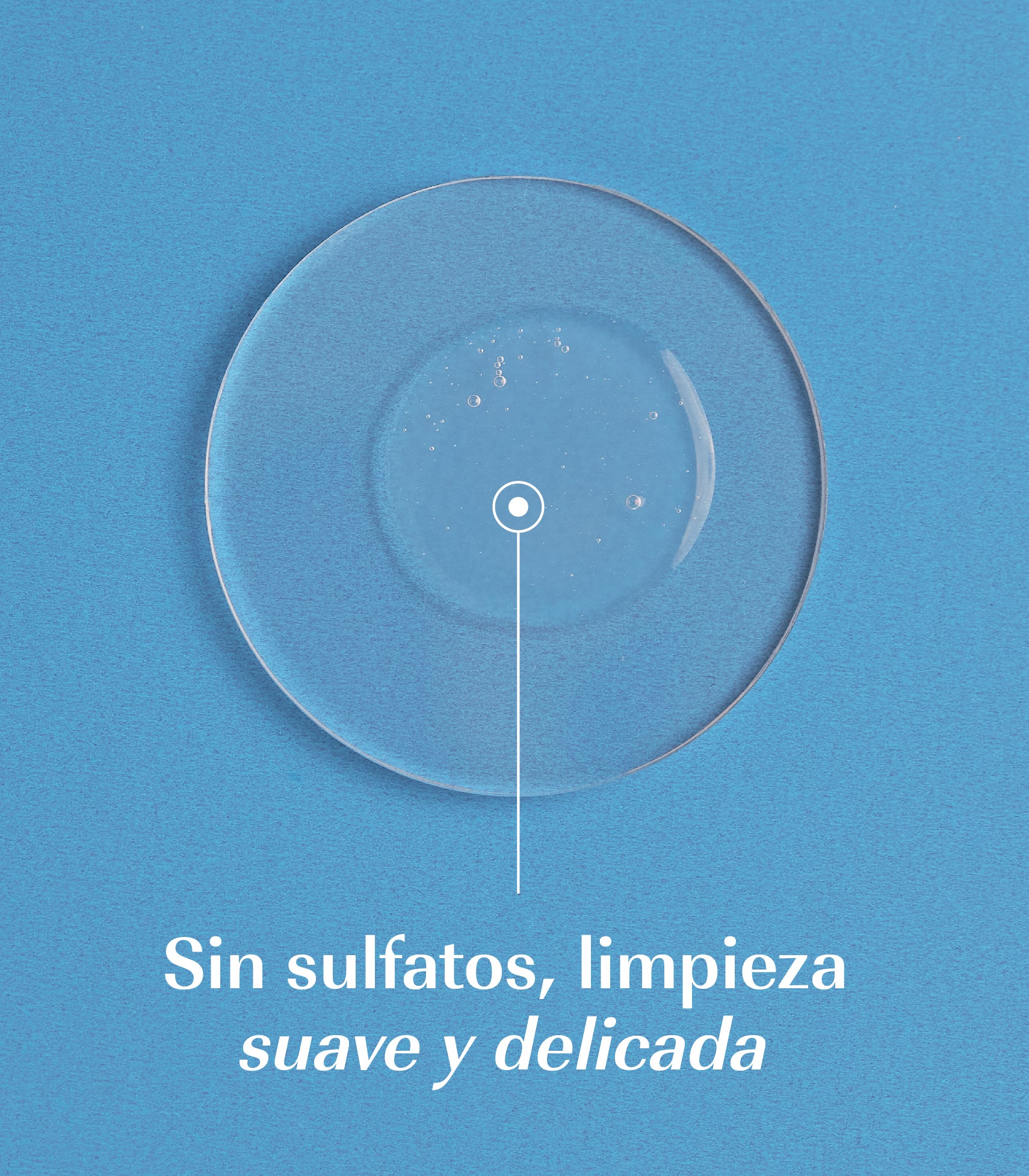 Champú de guisante para piel atópica cuero cabelludo sensible