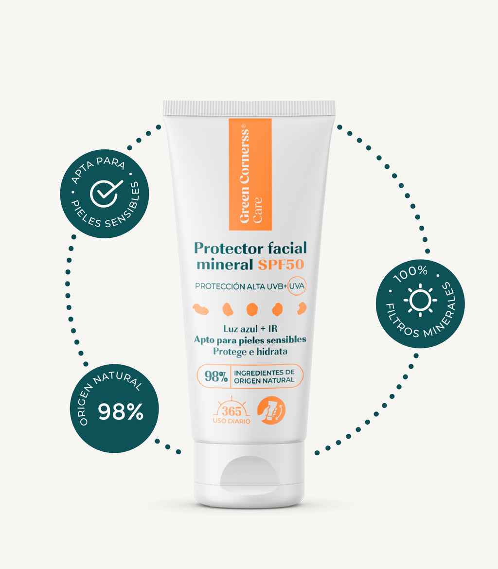 Protector solar mineral SPF50