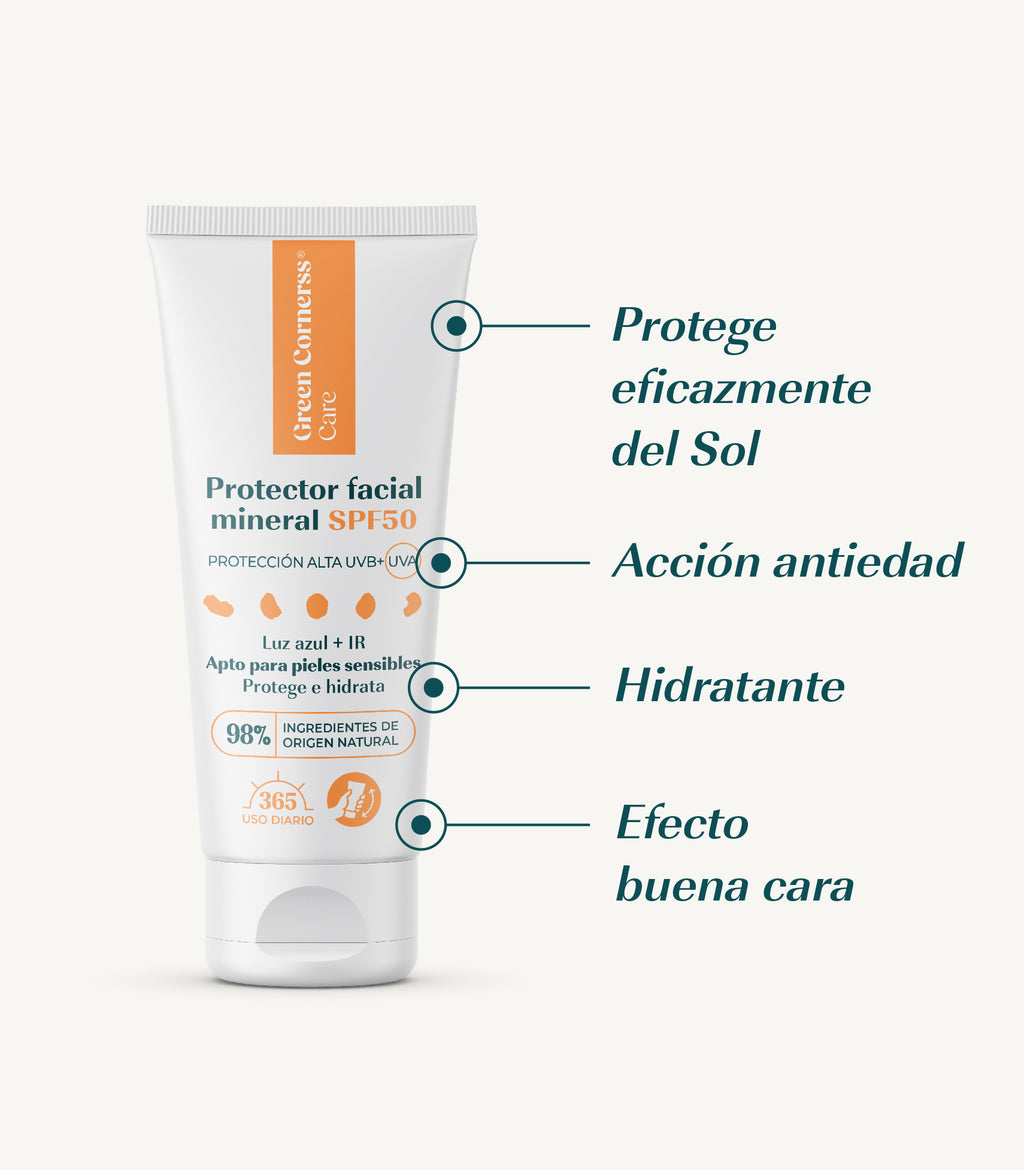 Protector solar mineral SPF50