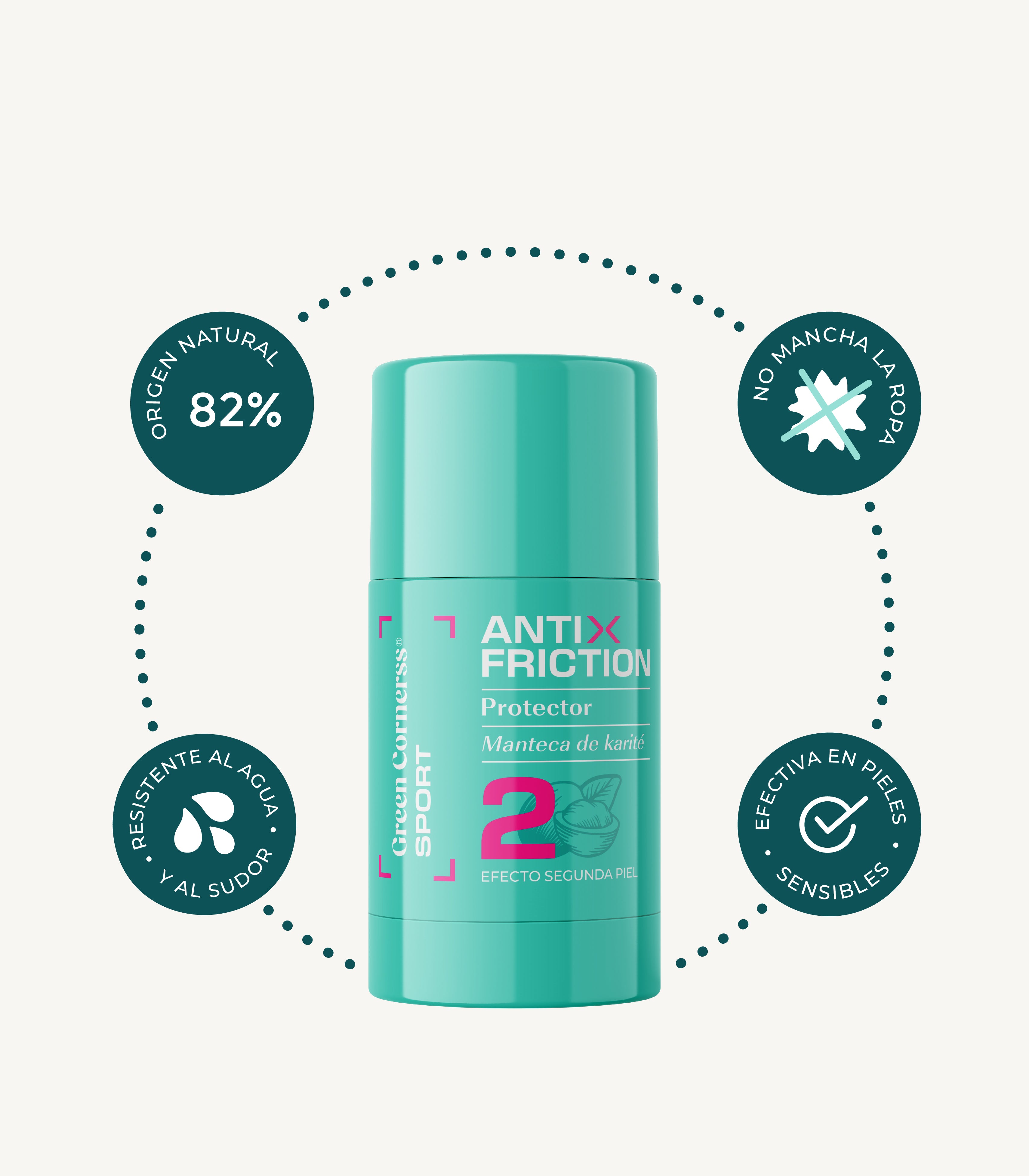 Stick anti rozaduras con manteca de karité